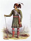 Osceola or Rising Sun, a Seminole Leader by George Catlin